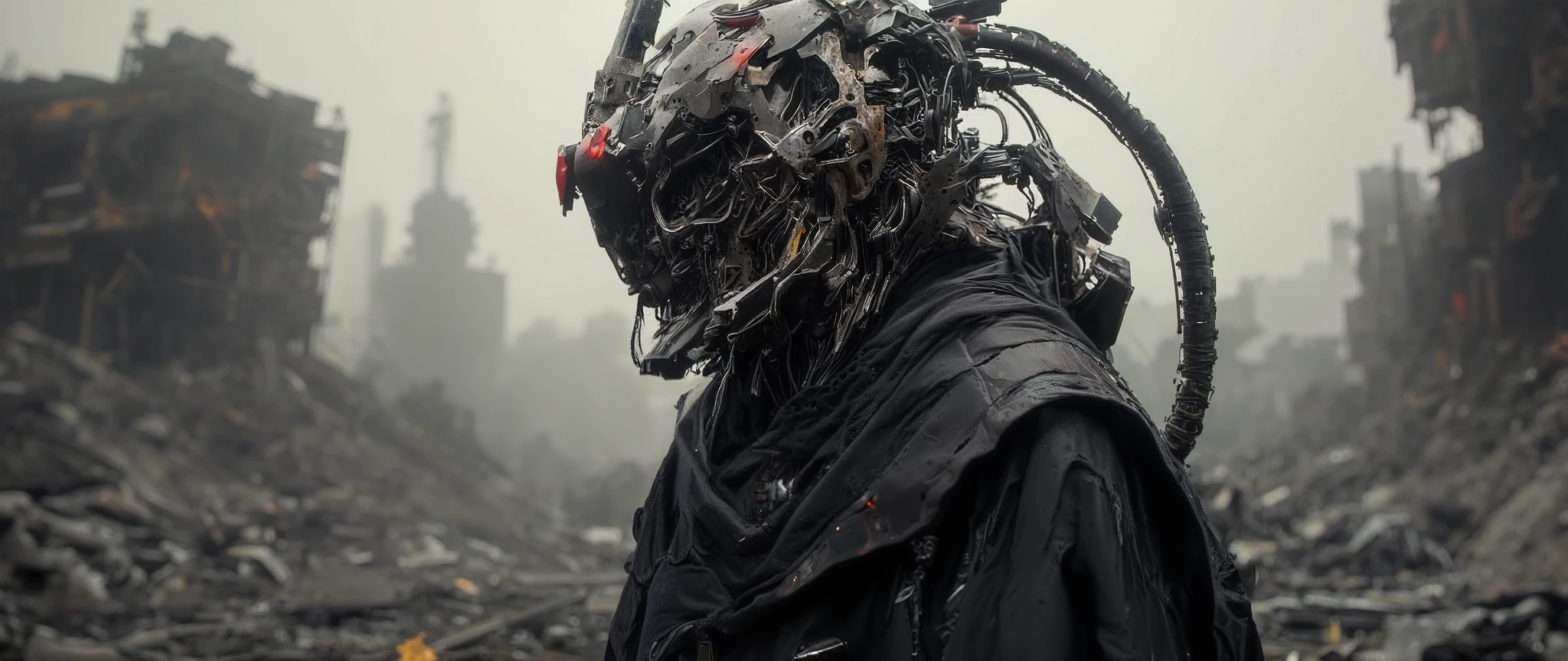 S1n0z1ck style, Recypu style, post-apocaliptic, dystopian, sentinelbot. apoclypse