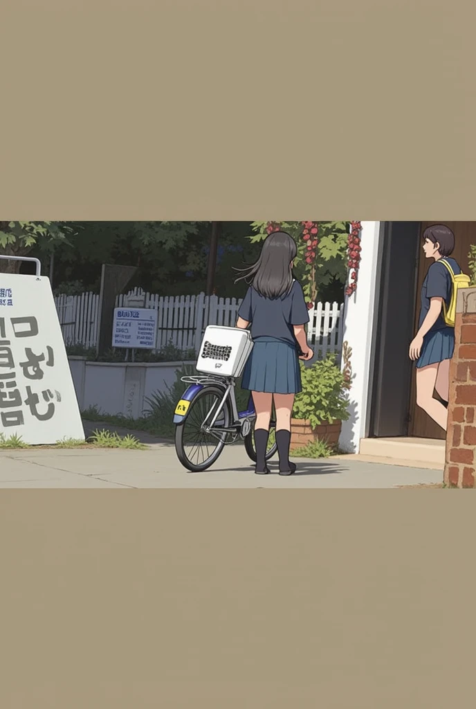 Girl pee road side