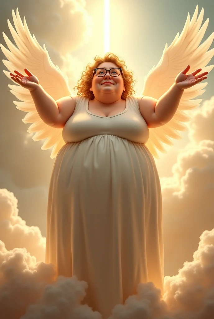 My half-chubby language teacher without glasses combined with animated god