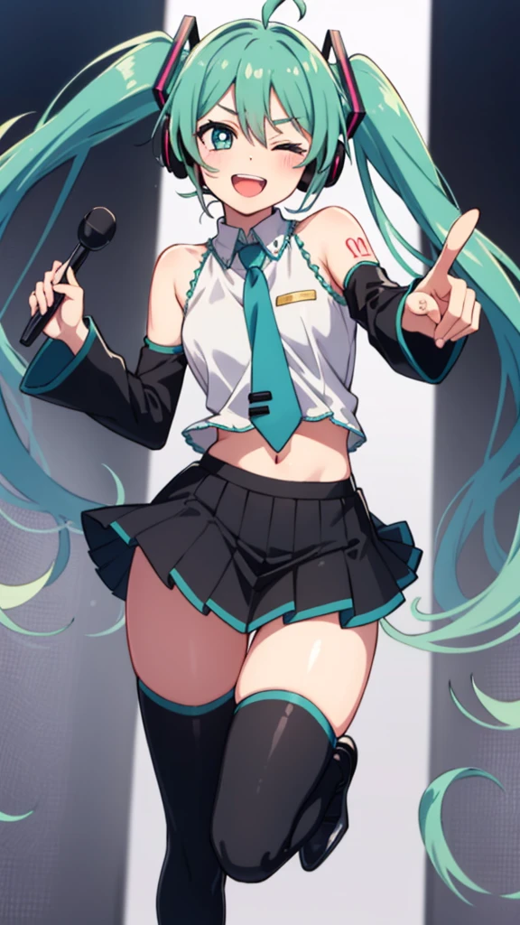 Skirt lift,Pants black,Skirt with right hand,