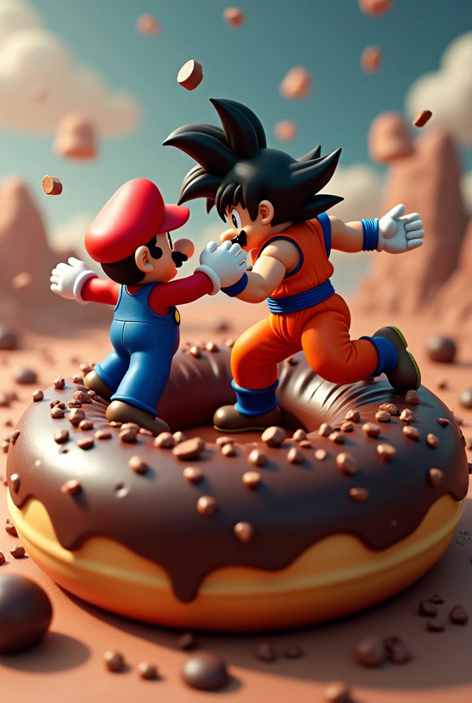 Mario Contre Kratos