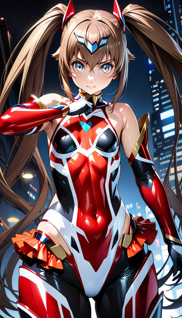 Realistic,  High resolution,  Soft Light, 1 Female,  alone,  Hip Up,  Dynamic pose,  Glowing Skin,  Thick bodysuit, See-through dress,latex