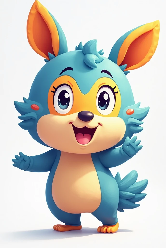 Create a mascot for the CEAP institution called "Little Cecap".
Features of the mascot:
name e Personalidade:
name: Little Cecap
Personalidade: Little Cecap deve ser carismático, friendly and encouraging, conveying a feeling of welcome, friendship and support. Personality must resonate with children and adolescents, being warm and engaging.
Appearance:
colors: Utilize as cores azul, yellow, green and orange in a vibrant and harmonious way, creating a cheerful and attractive look.
forma: Little Cecap deve ser uma figura fantástica ou um objeto animado com características antropomórficas. Can be an imaginative being, an abstract character or everyday item with personality, like a star, a balloon or a magic book.
expression: The mascot must have a lively and welcoming expression, with a contagious smile and features that convey friendliness and enthusiasm.
symbolic elements:
connection: Include elements that symbolize unity and strengthening bonds, as intertwined shapes, ties or hugs, represented in ways that are relevant and understandable to young audiences.
community: Design should reflect diversity and cohesion, showing aspects of social coexistence in a way that resonates with children and adolescents.
Function and Usability:
interaction: Little Cecap deve ser projetado para interagir de forma divertida e educativa, promoting CEAP values and activities in a way that involves and captivates children and adolescents.
Versatility: The design must be adaptable to different formats, as printed materials, digital and live events, garantindo que Little Cecap se destaque e seja memorável em todas as plataformas.
Additional Instructions:
O design deve ser simples, memorable and appealing to young audiences, garantindo que Little Cecap seja facilmente identificável e amado.
Keep the approach friendly, positive and fun in all aspects of design.