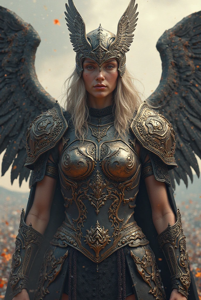 close up RAW photo of winged warrior sks woman, detailed textures, sharp focus, ultra high pixel detail, absurdres, cinematic, intricate, cinematic light, concept art, art station, realistic, movie scene, cinematic, high quality, craig mullins and wayne barlowe style, full colors, incredibly detailed, 4k, 8k, <lora:locon_laurabailey_v1_from_v1_64_32:1.25>