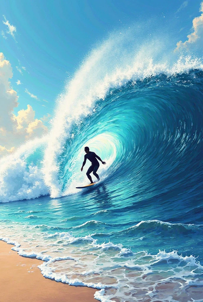 Ultra-realism, Realism, RAW Photos, Aesthetic fusion of space and network environment, A big wave of splash art crashing across the galaxy, Attractive, athletic surfer, Protocol surfing, Browsing style on a surfboard, Intervention and integration of futuristic elements, Extremely aesthetic,