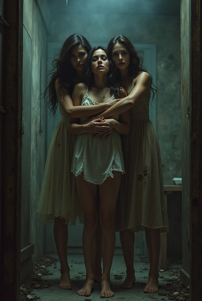 A captivating digital painting by Nicola Samori, featuring 2 little spreat legs glowing with bioluminescent light. The charming duo shares a tender moment, Each creature is undressed : modesty, boldness, and elegance. They all wear high heels, large round eyes, and enchanting smiles, standing gracefully together. The intricate pen and wash outlining, along with delicate dry watercolor effects, adds depth and visual intrigue to this