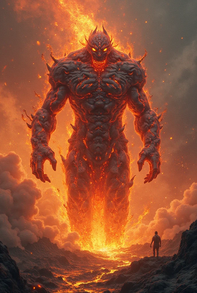 Fire monster Hulk