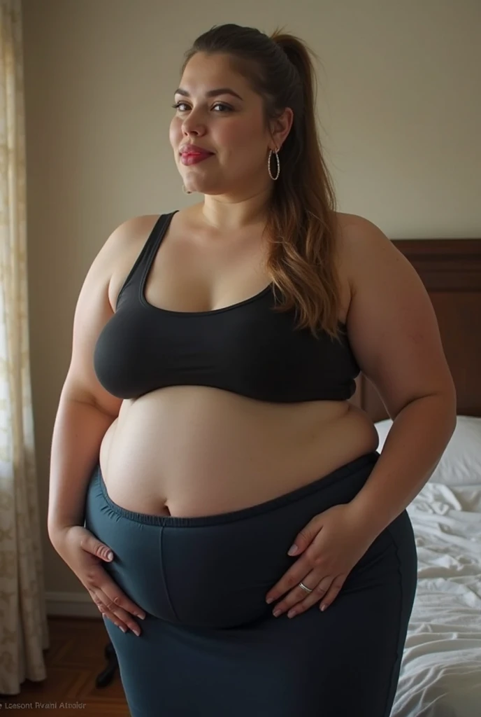 140kg extremely obese woman