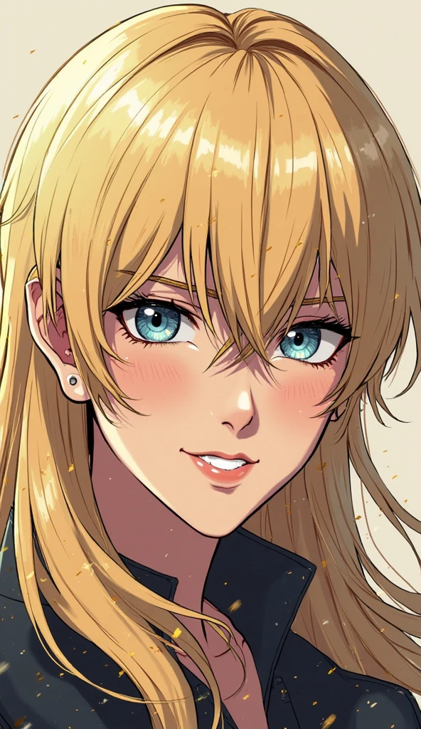 (It is a photo of the upper body), beautiful face, Highly detailed face and skin texture, (fine eyes), brown eyes, double eyelid, thin eyebrows, glitter eyeliner: 1.2, natural cheeks, shiny skin, Fair skin, (((wearing pajamas))), sparkly necklace and earrings, (glossy lips: 1. 4), (enchanting smile), (20-year-old), (wavy hair, diagonal bangs), short hair, head band, ((upper body shot)), ((focus on chest and face)), off shoulder、small breasts