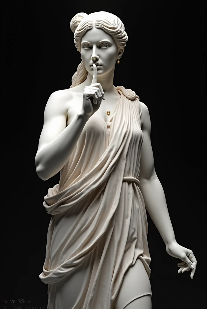 I want a sculpture of stoic philosophers with a black background, it should focus on bisexual philosophers, seios , position of hair falling but braided, com belos seios corpo perfeito com , a wide thigh is a beautiful woman solo, com seios lindos corpo perfeito, uma coxa larga, um destino com ,expression sexual poses, sensor eroticism without clothes all naked stoic with ,The image should focus on philosophers sculpture of a in the style of ancient Greece philosophy philosophers bright white background enchanted holding a playing a drum occult symbols plain black and white singing chain glasses , ouro, several gold coins scattered on the floor, imagem 4k 8k bonito e muito detalhado de alta qualidade plano completo
