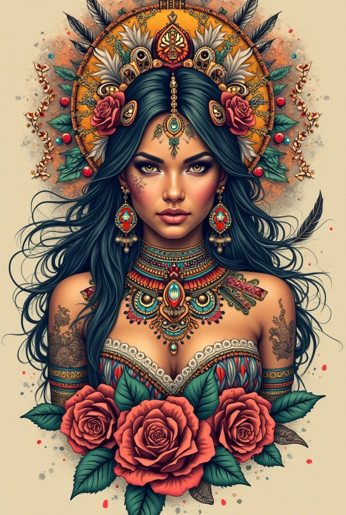 In a stunning display of cultural appreciation, a request emerges for a highly detailed Mexican Catrina tattoo to grace the arm of a gentleman. The intricate design captures the essence of this iconic symbol, showcasing the beauty and elegance of the Catrina in all her glory. The talented tattoo artist will bring this captivating vision to life, blending vibrant colors, ornate patterns, and delicate features to create a timeless masterpiece. Prepare to embrace the captivating allure of Mexican folklore etched onto the canvas of the arm, a true celebration of art and heritage. --auto --s2