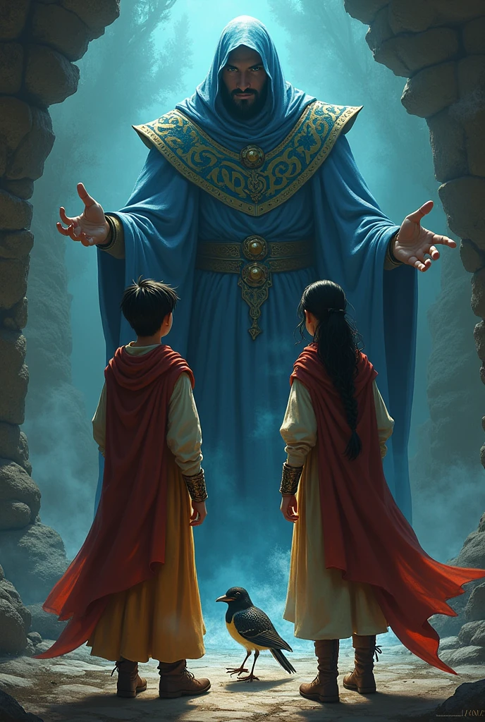 He was captured by a cult and gave up resistance.、A superhero boy who is brainwashed into submitting to a cult priest