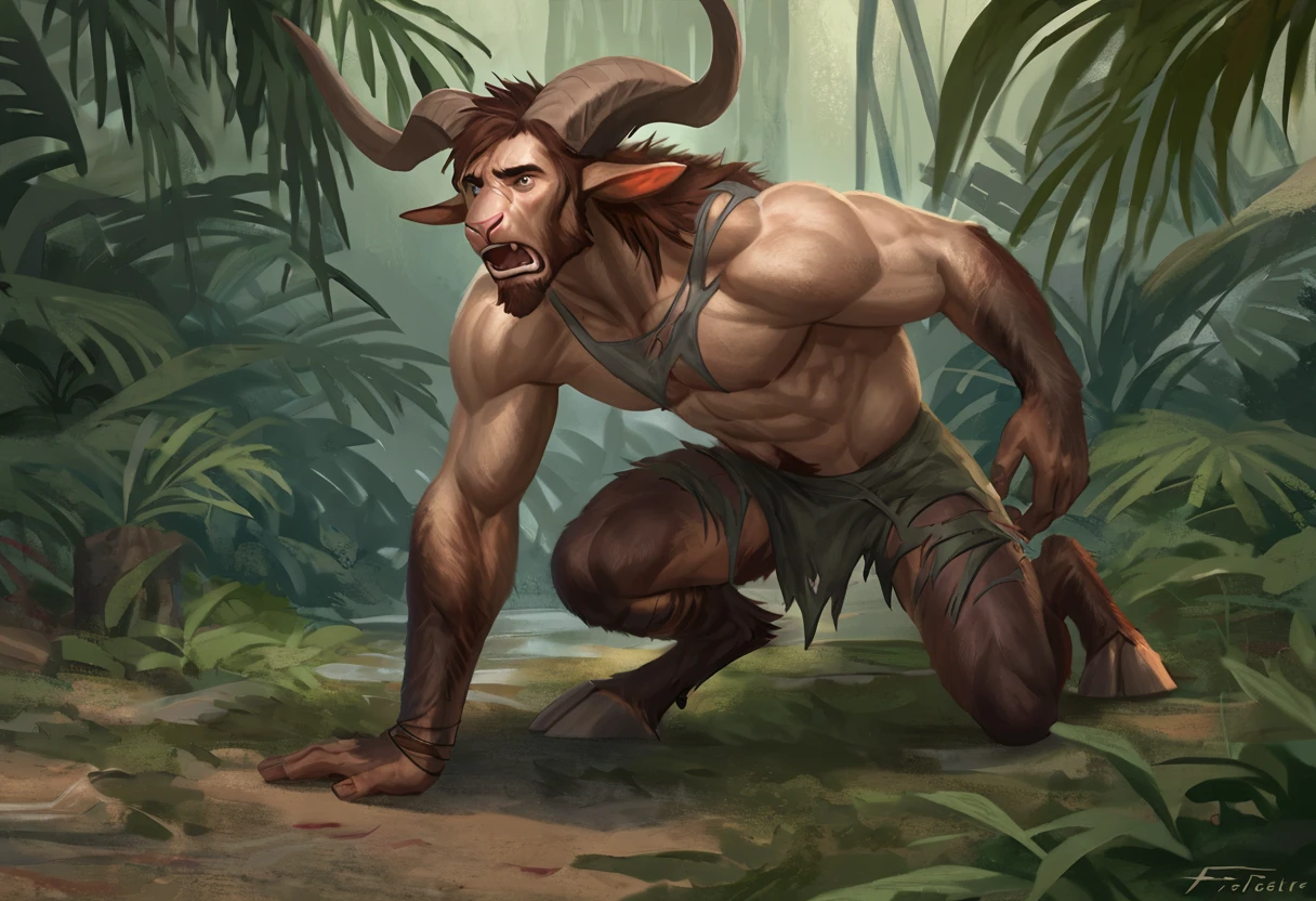 score_9, score_8_up, score_7_up, score_6_up, (solp), anthro male insectoid scorpion wearing a loincloth, proud serious expression, tribal, muscular, sharp claws, standing, desert swamp, warrior, digitigrade, bulky body