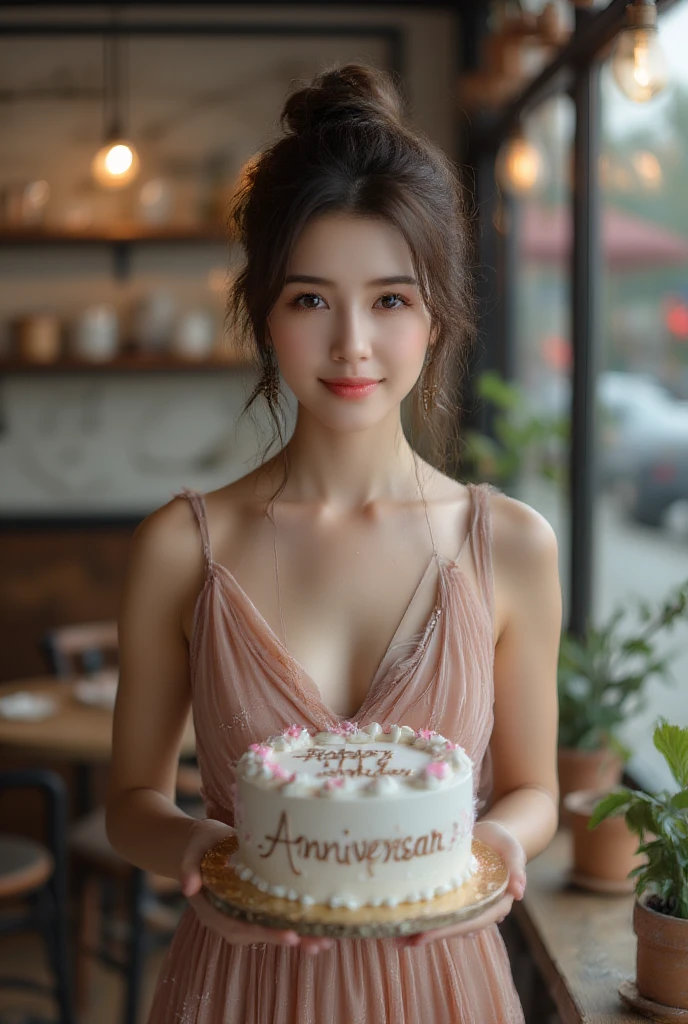 delicate, masterpiece, beautiful detailed, colourful, finely detailed,detailed lips, intricate details, (1 woman:1.1), (a gorgeous beautiful 30 age years old sexy korean woman:1.1),(kpop idol, korean mixed), (tied hair:1.1), (50mm Sigma f/1.4 ZEISS lens, F1.4, 1/800s, ISO 100, photograpy:1.1), large breast,(photorealistic:1.1), solo, looking_at_viewer, tall female, ,happy smile, from_front, earrings, slim_legs, skinny, thigh_gap, model, lens flare, choker,(hanbok+see-through silhouette, wedge heels:1.3), korean commentary, korean_street, korean_traditional_house,1boy,, squatting cowgirl position, vaginal, pov,