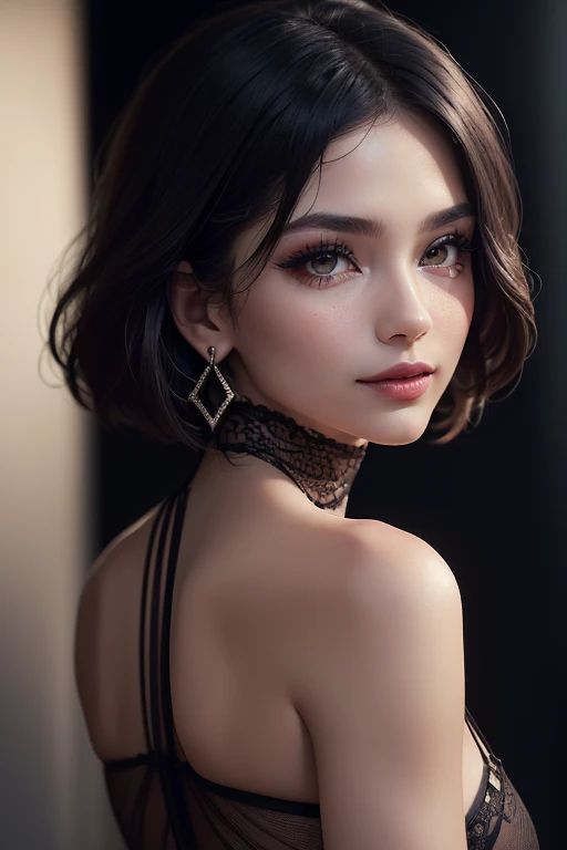 Made entirely of light and shadow，No physical form。The shape of the woman was created by varying the lightness and darkness of the smoke，There is an illusory and mysterious beauty。