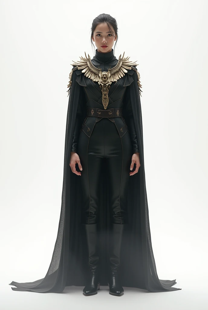 (photorealism:1.2), bench cheering costume. Theme: Black wolves tribe
Base color: black
Other color: gold and silver
Something more in traditional tribe and something that can be dIY
Just a person
SIMPLE
More like a Filipino indigenous people