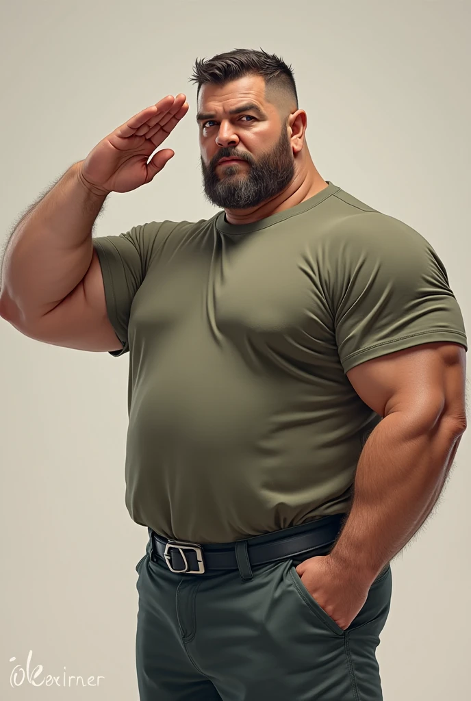Realistic,masterpiece,best quality,cinematic lighting,natural shadow,highest detail,professional photography,detailed background,depth of field,insane details,intricate,aesthetic,detailed face,subsurface scattering,realistic hair,realistic eyes,
a deciduous forest,tank,((standing at attention)),(camouflage face paint),camouflage pants,((open clothes)),cocky muscular handsome hunk (age 26),((Faux hawk)),(dog tags),powerful pecs,big biceps,(sweaty chest),sexysoldier,camouflage pants,topless male,boots,
<lora:Clothing - Sexy Soldier_v1:0.8>,
<lora:Neobro2:1>,
<lora:weight_slider_v2:3>,<lora:muscle_slider_v1:-1>,
<lora:add_detail:0.5>,<lora:Better light:1>,