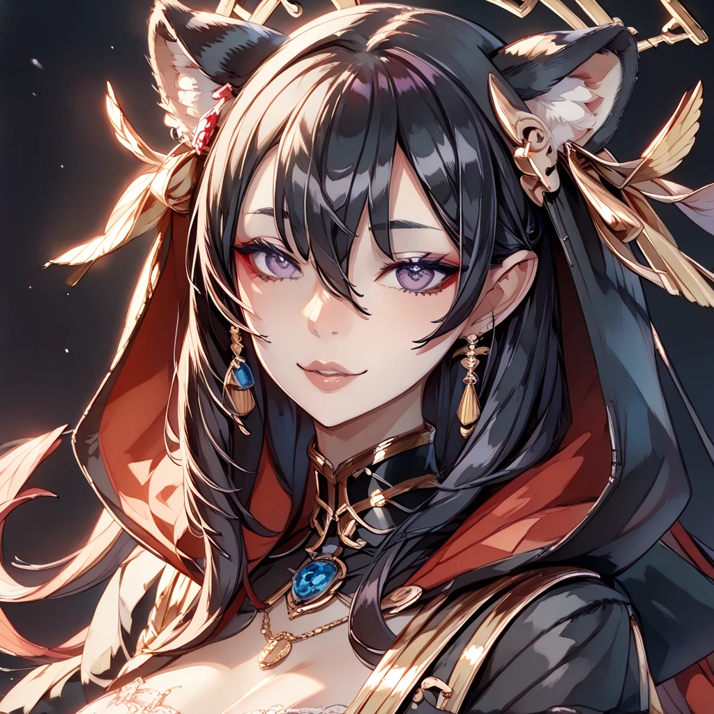 14 year old boy, mischievous with red skin, cute, playful, black hair, green eyes, sharp teeth, sharp tail, small horns, tattered clothes, (best quality,4k,8k,highres,masterpiece:1.2),ultra-detailed,(realistic,photorealistic,photo-realistic:1.37),fantasy,digital painting,extremely detailed face and eyes,detailed portrait,intricate details,cinematic lighting,warm color tones,vibrant colors,dynamic composition