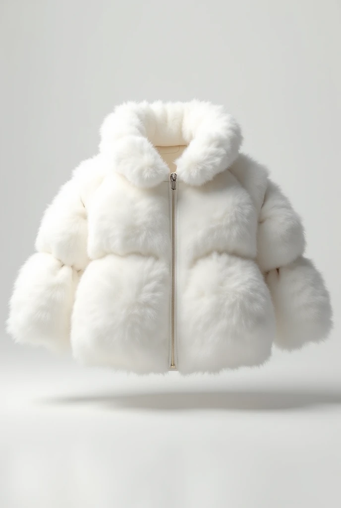 A very wide and very thick, very long white fox fur coat, fifty centimeters d'thickness, fluffy, naturel, with an ultra thick white and sand mink fur collar, Trois couches, about the best models from Venezuela, bare shoulders, and two big breasts revealed by the fur, under the sun , yacht deluxe, port of Monaco , en haute résolution de la plus high quality、,Photo 8K HDR), realistic texture, realistic shadows,