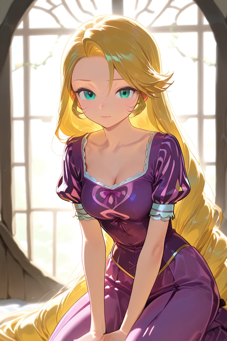 Rapundzel, sexy, stockings, can see panties, legs open