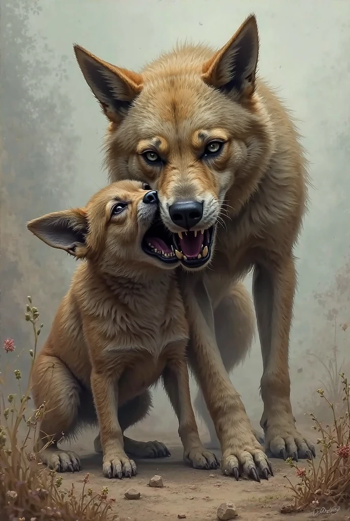 ((((photorealistic feral dog )))), ((((feral, duo)))),  ((((from behind, side view, deep throat, canine penis)))), ((((all fours, feces, crouch shot)))), outside, sunny, blue skys, best quality, shaded, extreme detail, highly detailed, ultradetailed, intricate, realistic, detailed background, hi res, realistic, photorealism, 
