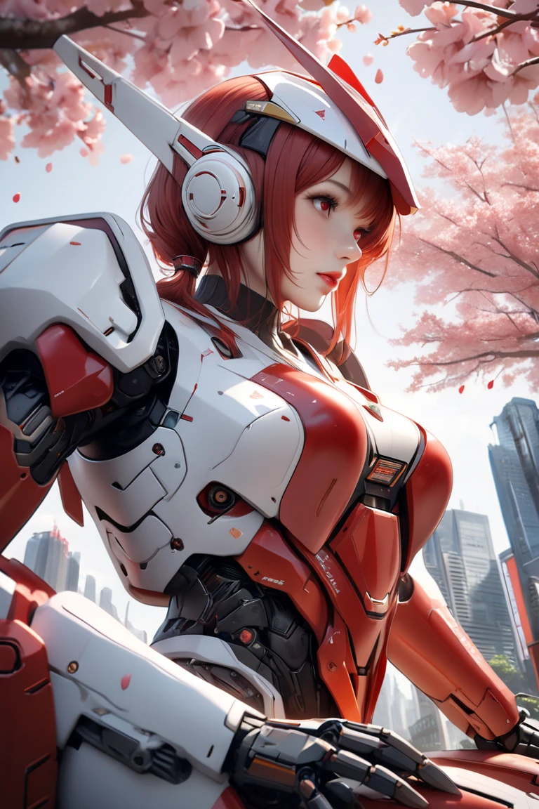 (masterpiece), (best_quality), (ultra-detailed), (illustration), (welcoming), ("the Utopian Mech, Blazing":1.2), (masterpiece), (best_quality), (illustration), anime movie background, official art, vertigo location design,sunset, a (cherry blossom, bountiful:1.3) cloud space[, trending on artstation::0.4], absurdres, official art, vivid color, finely detailed, hyper detailed, 8k, high resolution illustration, absurdres, intricate detail