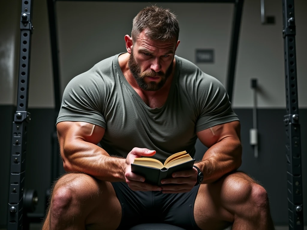 Masterpiece, denoise, void noise, five men, best quality, 8k resolution, male focus, focus only, amazing composition, volumetric lighting, super quality, elegant, Very detailed, front view, -----------, 35 years old, mature face, muscular, (((Caucasian white man, white skin:1.5, pale skin))), handsome, (detailed light-blue eyes), ((dark black hair)), big ears, (hairy:1.7), (scruffy beard:1.5), (((((Jim Sturgess mixed with Russell Tovey))))), (((pink nipples)))------------, ((((detailed shorts)))), (((sitting in front of viewer))), (((shirtless)))