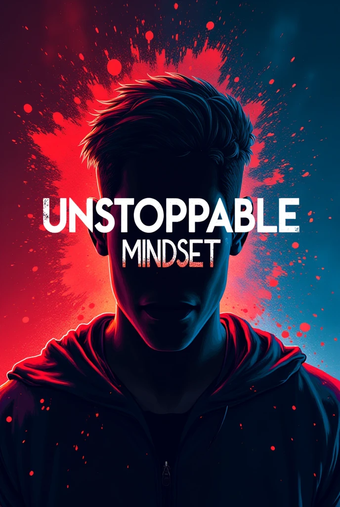 I want an art with black and green color I want it with the name MINDSET in Portuguese with a celebratory image with the name in the middle with a celebratory image I want it with the name unshakable mentality