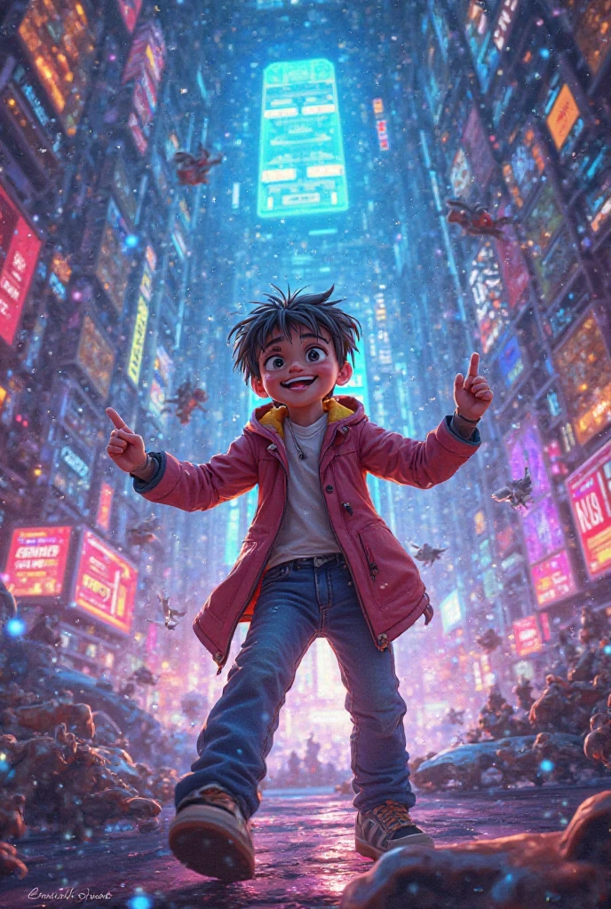 A child trapped in the pizzaplex

