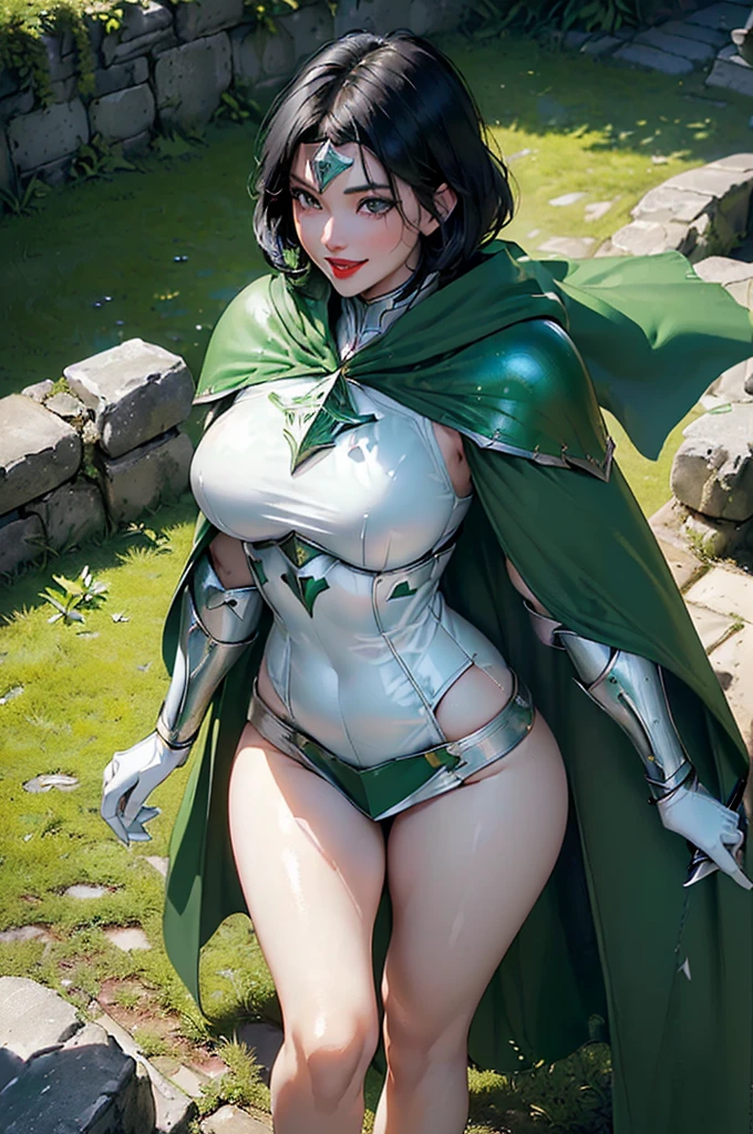 realistic portrait of beautiful mature woman, cute smile, (( stand up in a green metal box looking at the night sky with a flying ship)), wearing futuristic armor, long hair, dark background lighting, ((STRAIGHT HAIR)) close-up, detailed facial details, perfect face, sharpness, trend art, sharp facial details, ultra high quality, Line Art, High Fantasy, Exquisite, 4K, Soft Lighting 8K, Dreamer --ISO 100, (wide hips:1.5), (bbw:1.3), (huge breasts:1.3),