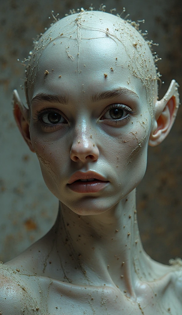 8K, ARTISTIC photogrAphy, best quAlity, mAsterpiece: 1.2), A (potrAit:1.2) witch BLOOD Toon Doll Cthulhu nun QUEEN, EYES, PINK many octopus style tentacles, full body RAW candid cinema, yellow hair, 16mm, color graded portra 400 film, remarkable color, ultra realistic, sad admosphere, dark lighting, oppressive atmosphere, depressive colors, kodak portra 400, photograph,r, Natural Light, Pinhead lighgts, blur reflection, Brush Strokes, Smooth, abstract, Splatter, Oil On Canvas, rainbow colors, fractal isometrics details bioluminescens : a stunning realistic photograph of wet bone structure, 3d render, octane render, intricately detailed, titanium decorative headdress, cinematic, trending on artstation | Isometric | Centered