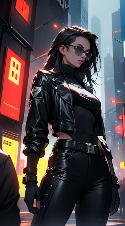 tracker man,(((1man))),((anime man with long hair walking down the street)),
(((1male,man,handsome man,male,male gender,male focus))),
((long black hair,detailed hair,highly detailed hair,black hair,dyed interior hair,colored inner hair,very short beard)),(((lustrous skin:1.5,tanned skin,bright skin: 1.5,skin tanned,shiny skin,very shiny skin,shiny body))),((detailed eyes,perfect eyes,rainbow glows ultra-detailed orange brown eyes:1.1,gradient eyes:1,finely detailed beautiful eyes:1,symmetrical eyes:1,big highlight on eyes:1.2)),man chest,handsome face,((muscular)),((hand consists of a short thumb and four fingers,a hand with only five fingers,(detailed face))),
alluring look,nsfw,
(((bare chest))),green pants,((bulge in pants)),((tracker outfit)),(wearing a tracker outfit:1.3,tracker clothes),(detailed outfit,detailed clothes),
(dynamic pose:1.0),solo focus,((evil smile,evil look)),centered,scale to fit dimensions,Rule of thirds,
outdoors,((night view)),(very pretty city neon synthwave,cyberpunk night street Background:1.5,dark sky,thick clouds),future vehicles,((neon lights)),thick clouds,(cyberpunk style,neon lights, (synthwave theme background), lonely street),(((detailed background:1.25))),
(best quality),(high resolution),(sharp focus),(ultra detailed),(extremely detailed),(extremely high quality artwork),8k_wallpaper,(extremely detailed CG 8k),(very fine 8K CG),((hyper super ultra detailed perfect piece)),flawless,(((masterpiece))),illustration,vibrant colors,(intricate),High contrast,Selective lighting,Double exposure,HDR (High Dynamic Range),Post-processing,Background blur,