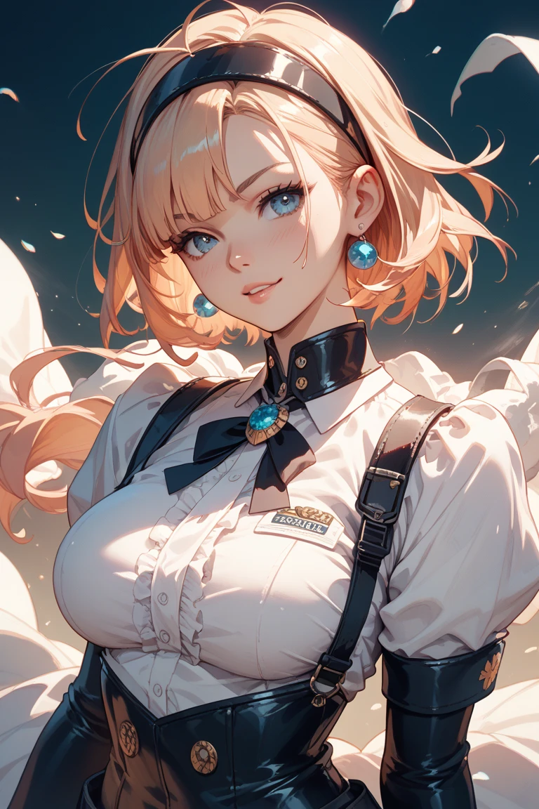最high quality、best image quality、masterpiece、girl((20-year-old、 By becoming、vest bust、medium bust,wide open breast tea、shining eyes, blonde、long hair、thin,highest valley、ponytail、Very short shirt、short belly sports pants、cool pose、Please bring your smartphone、sweating、smile、forward leaning movement、diamond earrings、white gloves、cute pose)),high quality、beautiful art、background((casino))、Flight、debris flies、Depth of written boundary、movie、visual art、perfect art、8k,genuine、