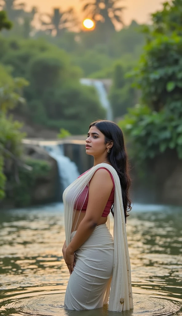 sunset, India, instagram story material, aesthetic