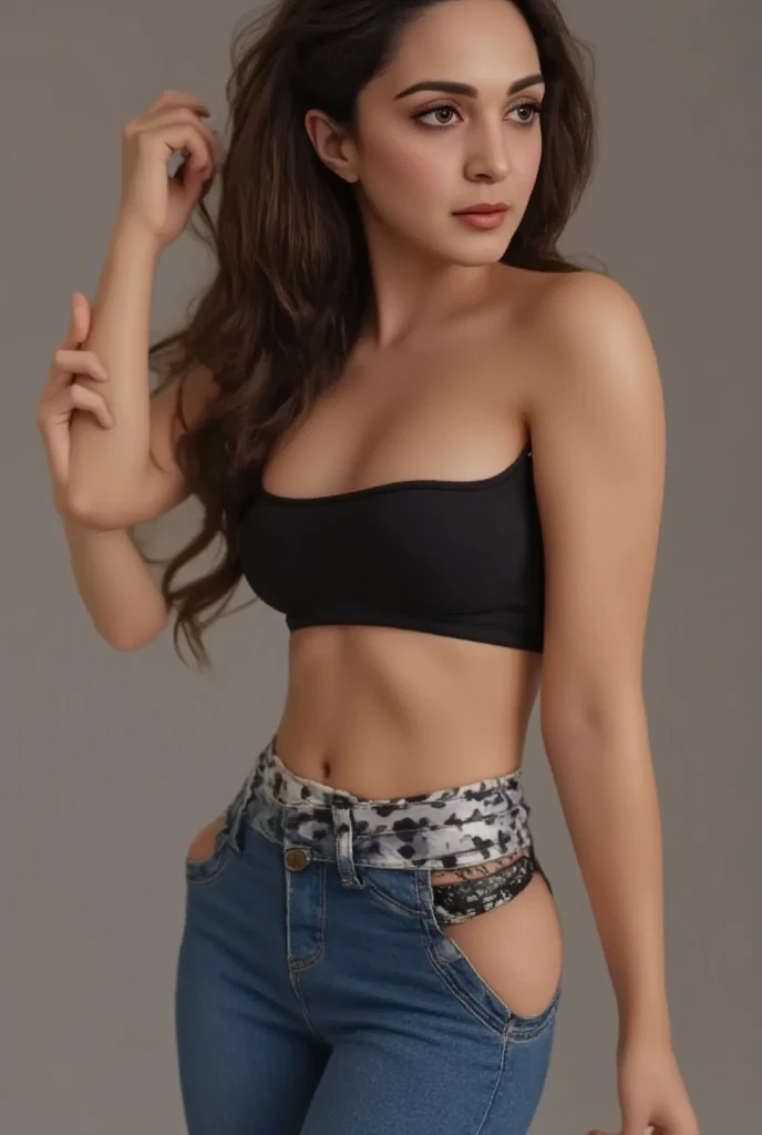 85 years old mom milf Korean, Lady large earring Big choker navel piercing decoration A bracelet realisitic Gorgeous Madame Beautiful Mature Woman sexly Smile Gentle woman navel piercing 4K High quality cockpit Back view