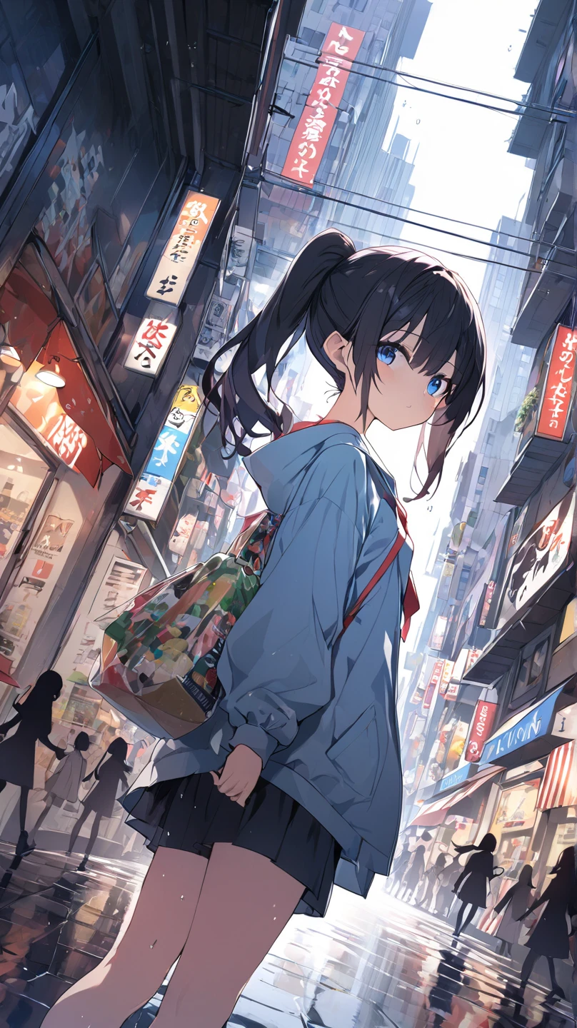 She created an amazing image of a girl who dreams of flying in the sky with her pet dragon. The images have a colorful and whimsical atmosphere, And the girl and the dragon look very happy and free. The image has、There are also details that indicate the character and hobbies of the girl, Her headphones and more, Her backpack, and her sketchbook. The image impressed the judges and readers with its originality and creativity.