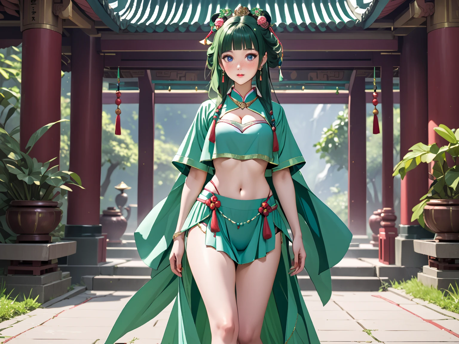 ichiro, centaur, secret flower, <lora:ConceptFlowerOnPussy_v104:1> ,(see through), skirt, super long hair,
absurdres, highres, best quality, (electric fan:1.3), 1girl, standing, clothes lift, wind lift, wind, floating hair, sundress, indoors, window, sunlight, (wind chime:1.3), wind chime focus, mature female, medium breasts, depth of field, close-up, no panties, female pubic hair, closed eyes, sweat, sweatdrop, (skirt lifted by self), navel, from below, white dress,
summer, santorini, greek,
<lora:electric-fan:1> <lora:centaurConcept_V1:1> <lora:fashionGirl_v52:0.3> <lora:ichirov11:0.2>