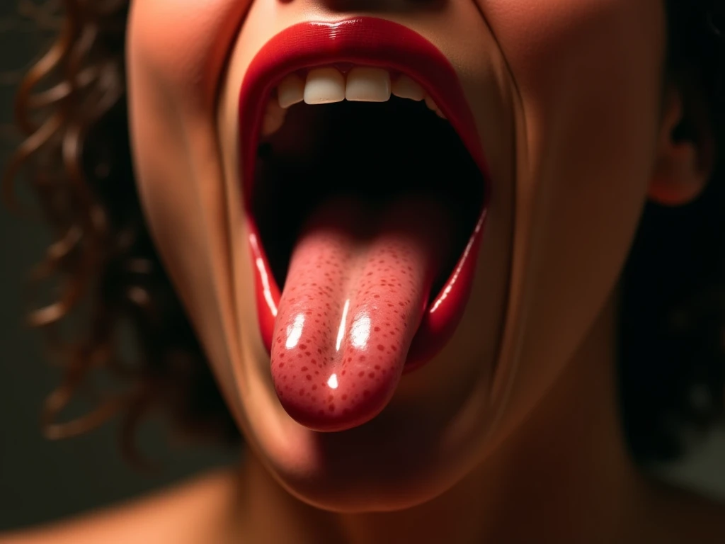 High quality 3D image of a beautiful woman high school performing oral sex on big penis