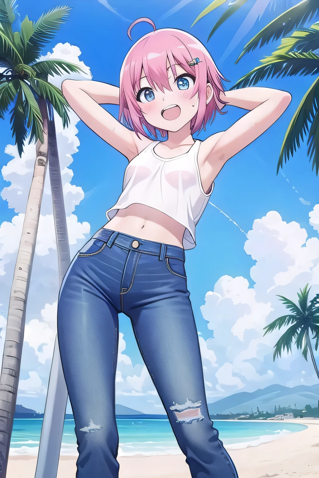 score_9, score_8_up, score_7_up, source_anime, 2boys, bulge, femboy, 2 twinks, fate, small erection bulge, shota, , young, very young, presenting, ((shota)), grinning, feminine, girly hips, slender waist, girly, small penis, small balls, midriff, bikini top, soft and feminine body, smooth flat chest, slender, cute, hourglass figure, otoko no ko, girly, feminine, wet, young, pretty, pert butt, full asscheeks, nudes, buttcheeks, spoken heart, bending forward, pert butt, blush, beach, anal, sex, (sex from behind), (view from side), girly boys, motion lines, anal sex, thrusting, (motion lines), thrusting, ((2 femboys in view)), (nude), girly hair,