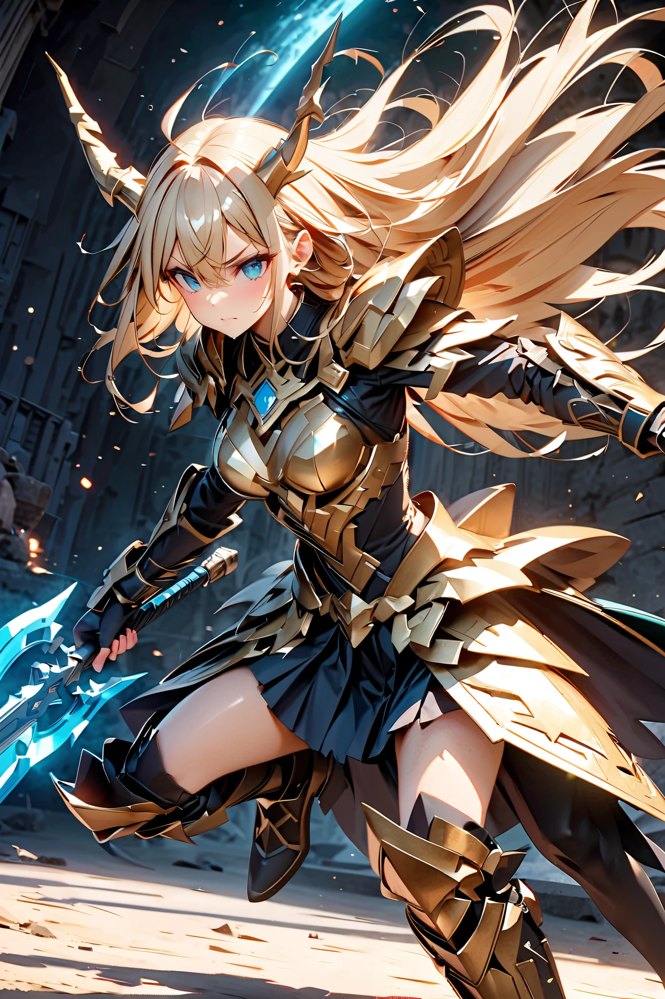 Girl Fighting with Weapons、
1 girl, serious expression、 long hair, Lantern, Dragon Horn, Dragon Wings behind :1.2、 jade-colored eyes, cute face、Armed Girl、 White Armor 、Exquisite White Gauntlets、Exquisite shin guard picture、Brilliant Armor、Fluttering hair with hand marks、 intense expression、intense battle scene、Dramatic Lighting、bright color、Powerful strokes、high contrast due to 、Detailed Armor and Weapons、Dynamic poses
Hi-Res , masterpiece, accurate, 人体解剖学的に accurate,
anime, Apocalypse,
lens flare,
top quality, high image quality model, Ultra High Precision, 3D rendering, blue blade、Outer space background、skirt