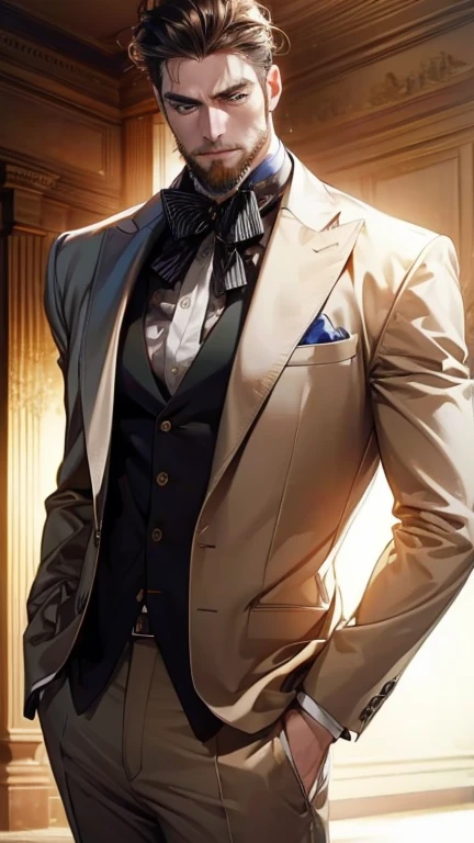 （（tmasterpiece， Need，Business negotiation aesthetics）），1 male solo， Close-up Shot Shot， （Determined eyes），（black suit jacket，White shirt，tiese，trousers），（cabelos preto e longos），（formal outfit），Mature men，(Clear facial features，detailed skin textures，Handsome face），white backgrounid， 耳Nipple Ring，Yellow skin， standing on your feet，（tmasterpiece，top Quority，best qualtiy），（（（flatcolors））），Capricorn，Abs，chest muscle，