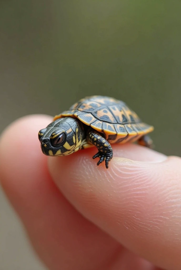 someone holding a small turtle in their hand with a green background, tartaruga, meia tartaruga, hiperdetalhado!, tiro por cima do ombro, hiperdetalhado!!, Very detailed!, Foto O Closeup, hiperdetalhado!!!, casco de tartaruga, super detalhado, super - detalhado, super-detalhado, also very detailed, altamente detalhado!, muito Closeup, altamente detalhado, altamente - detalhado