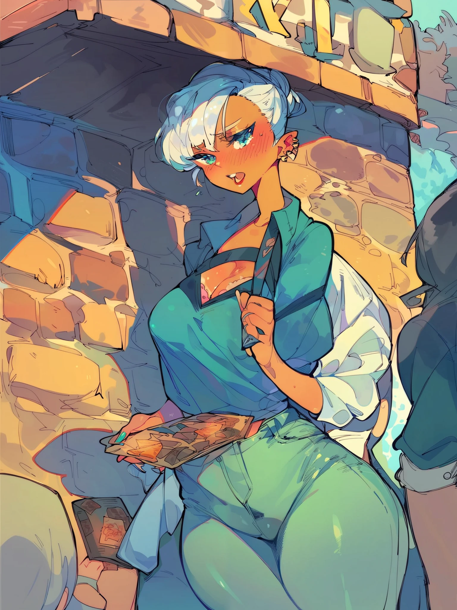 A middle-aged prostitute