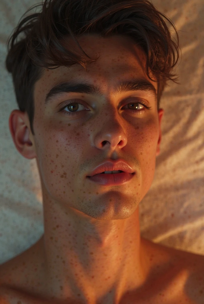 A young shirtless arafed man sitting in a bathtub., cara perfecta y chico, tommy 1 6 , hoja de anato finn. caras perfectas, lindo joven, jovencito, modelo de instagram, mateo dineen, perfect hermoso rostro, 18 years, joel fletcher, clina cristiana, beautiful androgynous prince, hermoso joven, hermoso rostro, anton