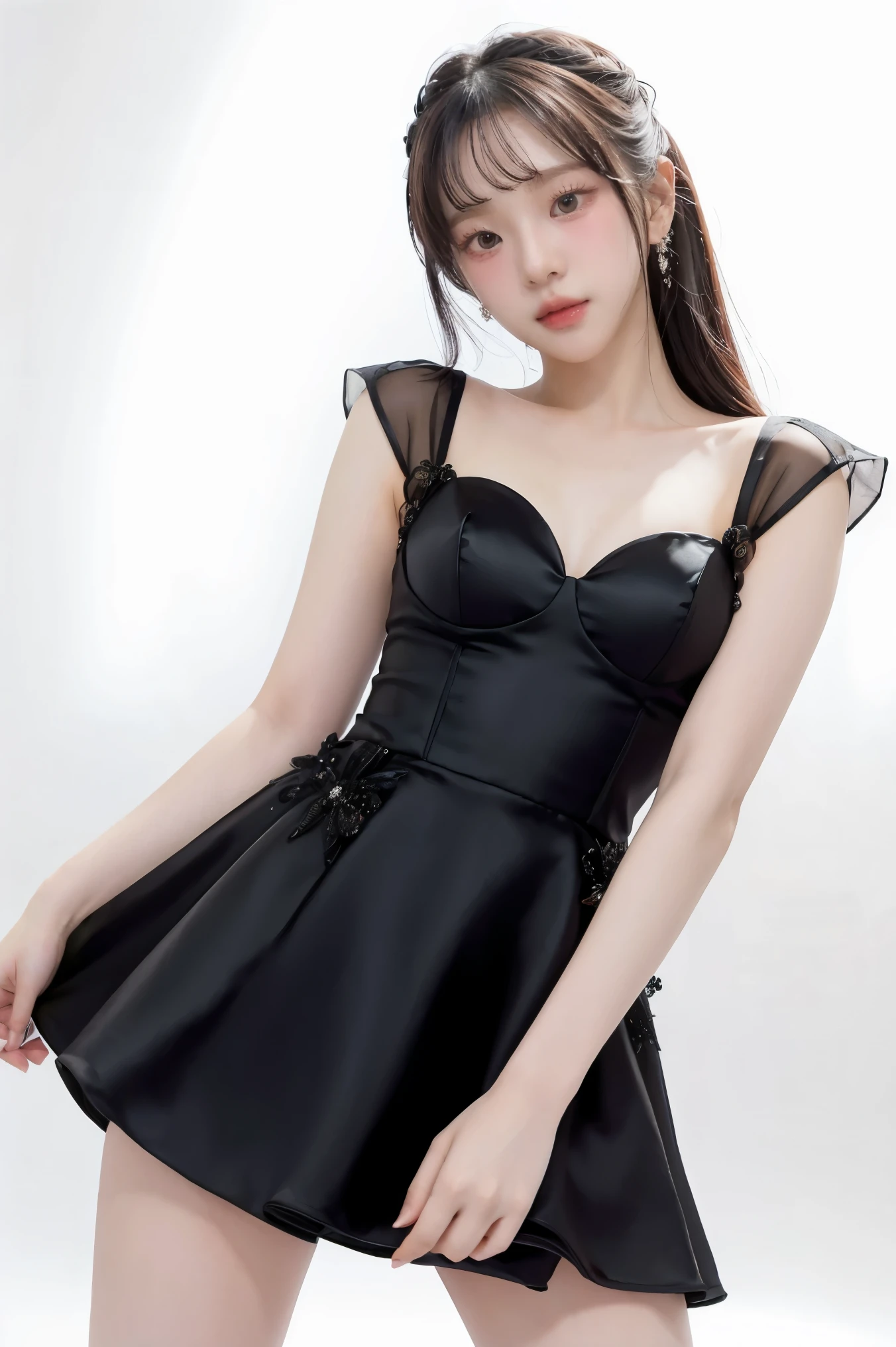 25-year-old girl, Ballet dress-up,Photo, k hd.stage lighting
