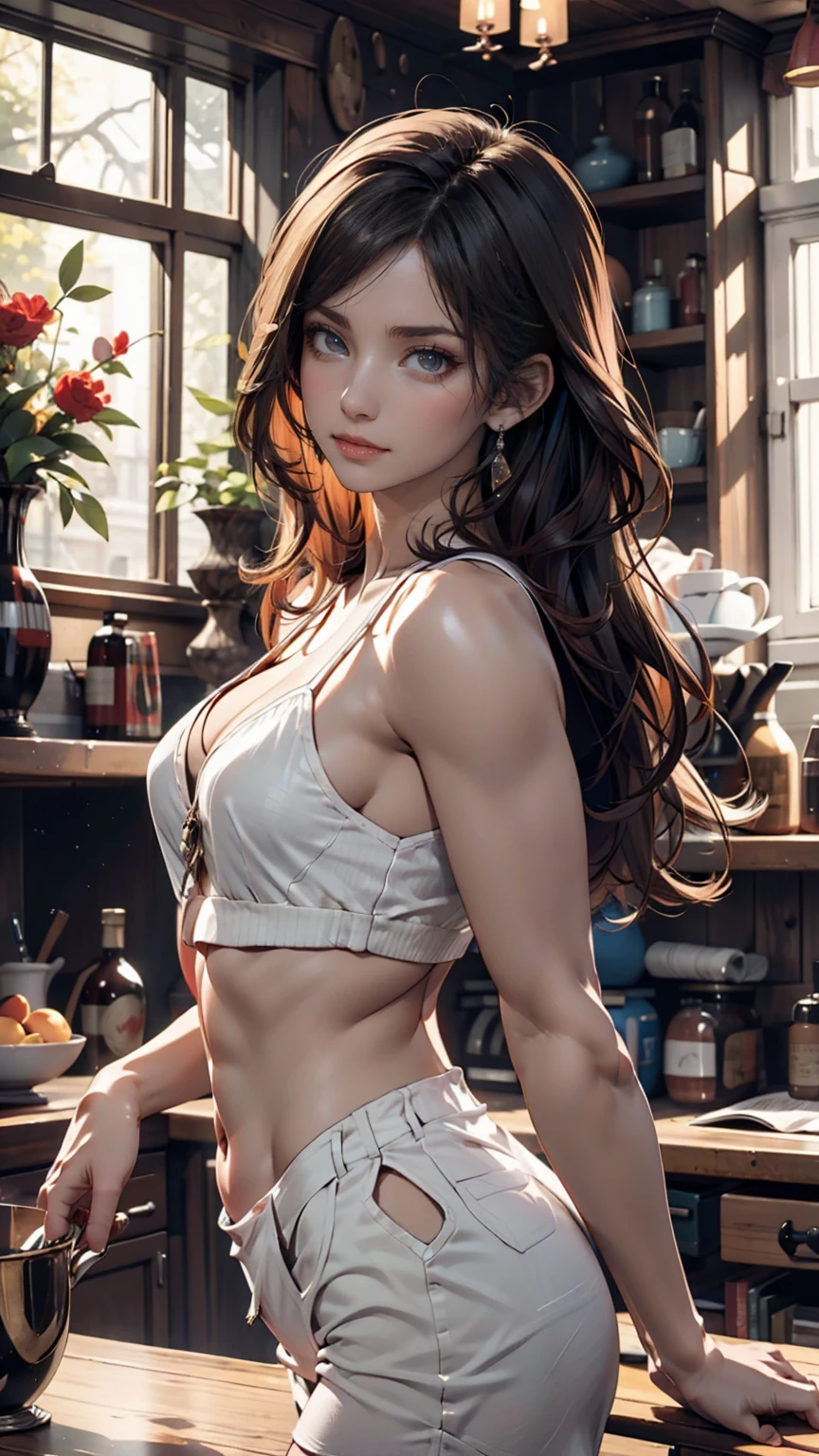Urzan-6500-v1.1, (RAW Photos:1.2), (Realistic), Beautiful detailed girl, Very detailed eyes and face, Beautiful attention to detail, ファイルサイズがbig, High resolution, Very detailed, Highest quality, [Tabletop:1.6], figure, Very detailed, Hmph, The finer details, Highest quality, 32K Wallpapers, Cinema Lighting, Beneath the vast sand dunes, cloudless sky, The sun casts a long shadow、warm, Golden Glitter, Beautiful woman, , Perfect figure, [big, Heavy chest, D Cup: 1.9], Beautiful big eyes, Wavy Hair, (Micro panties and bras, Dynamic pose, Sexy body, Full body photo, Back view