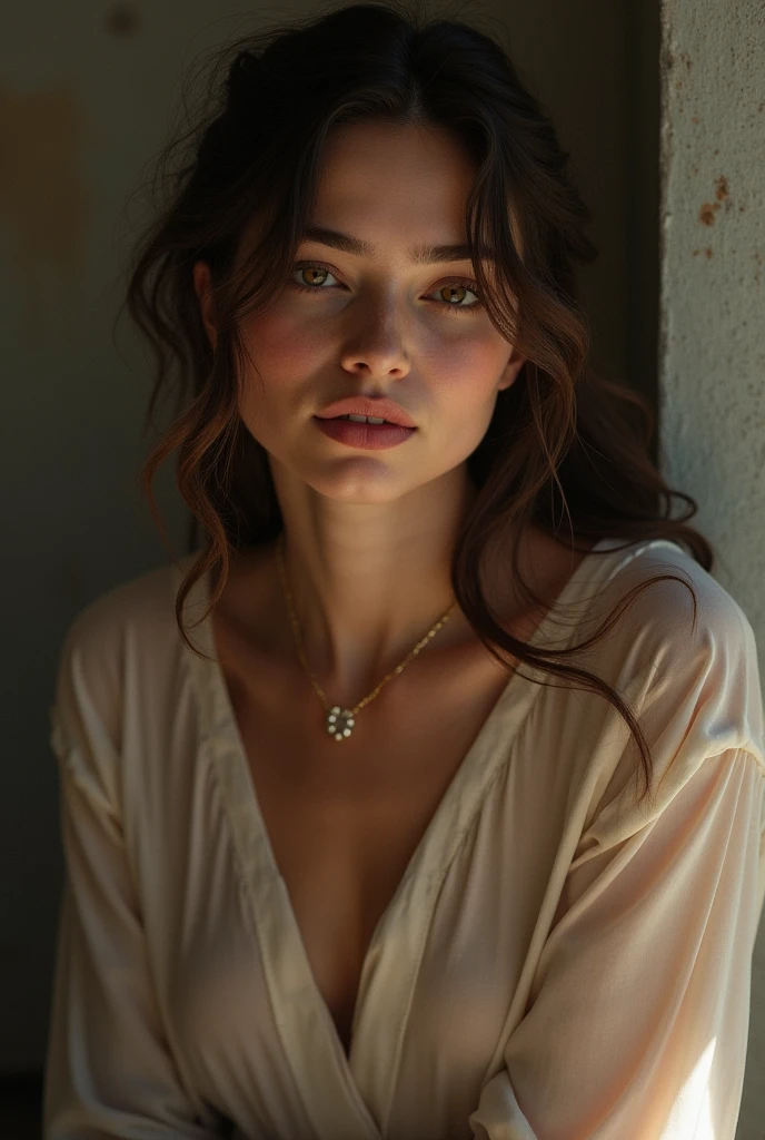 (8K, RAW photos, (retrained),tied up, BDSM, best image quality, masterpieces, : 1.2), (realistic, photorealistic: 1.37), 20-year-old Afghanistan woman with a sad face of homeless, black hair, sad expression of despair, depressed, on all fours, poor, dirty room littered with garbage, torn and dirty tattered, dirty clothes, exposed plain clothes, torn fabric, collarbone, no bra, cotton panties, panties on the legs, Torn micropants, dirty hair, dirty face, dirty skin, wet skin, muddy skin, muddy feet, bare feet, small tit's, cleavage, unkempt hair, sweat, sweat drops, tan, close-up, from below, dungeon, tile fragments, dark ruins, messy rooms, broken dolls, trash cans, top quality, cinematic lighting, Complex and cinematic look, messy room, photorealistic, cowboy shot, dynamic angle, perfect hands, perfect fingers, perfect tit’s, perfect fit, perfect body, perfect face, Ultra-Realistic. Ultra-Detailed. Ultra-Sharp Hi-Res. 8K. Photography. Centered. On Frame.