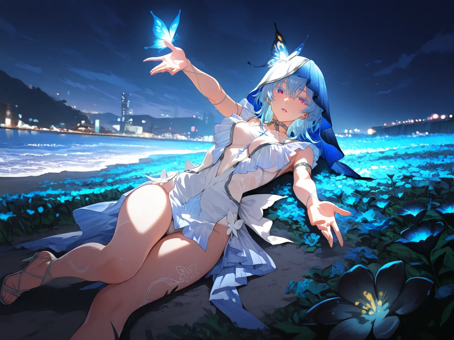 Digimon, celestial beasts, bikinis, thongs, leg loops, stockings, shoes