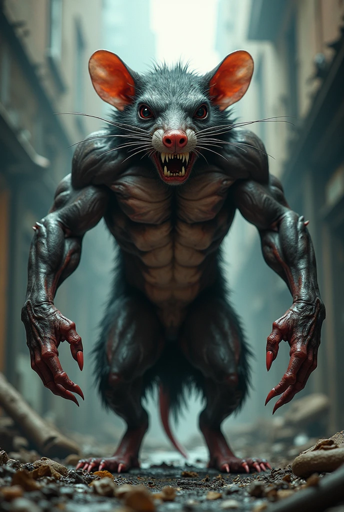 Rat+gorilla cross breeding 