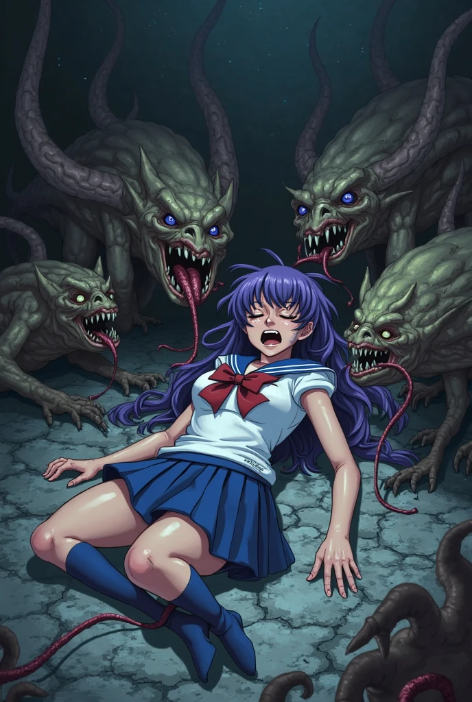 Masterpiece , a female student, torn cloth, vaginal penetration, rape, cry, beautiful face, bra lift , cum dripping from vaginal, injured body, injury, around her body, goblin rape, injury, bloody, tears, on bed, soaking wet, defeated, surrounded by goblins, goblin's , attacked by goblins, spread vaginal, screaming, having sex with goblin, rough sex , goblin having missionary sex with the female student, missionary style sex, cream pie, various hairstyles, deflowering, virgin, blood dripping out from vagina, in train, school uniforms, dirty, black hair